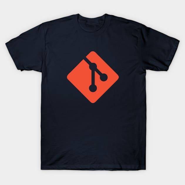 Git Version Control System Logo T-Shirt by zadaID